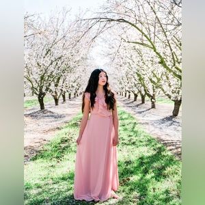 Moments like this.. light pink dress